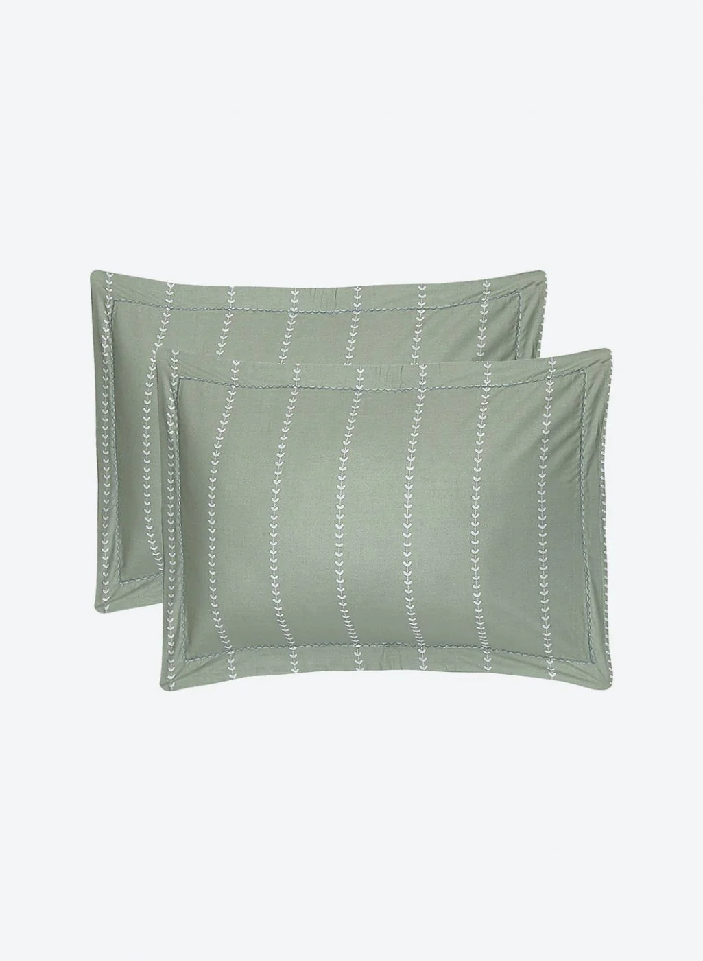 200TC Pure Cotton Queen Bedsheet with 2 Pillow Covers - Image 7