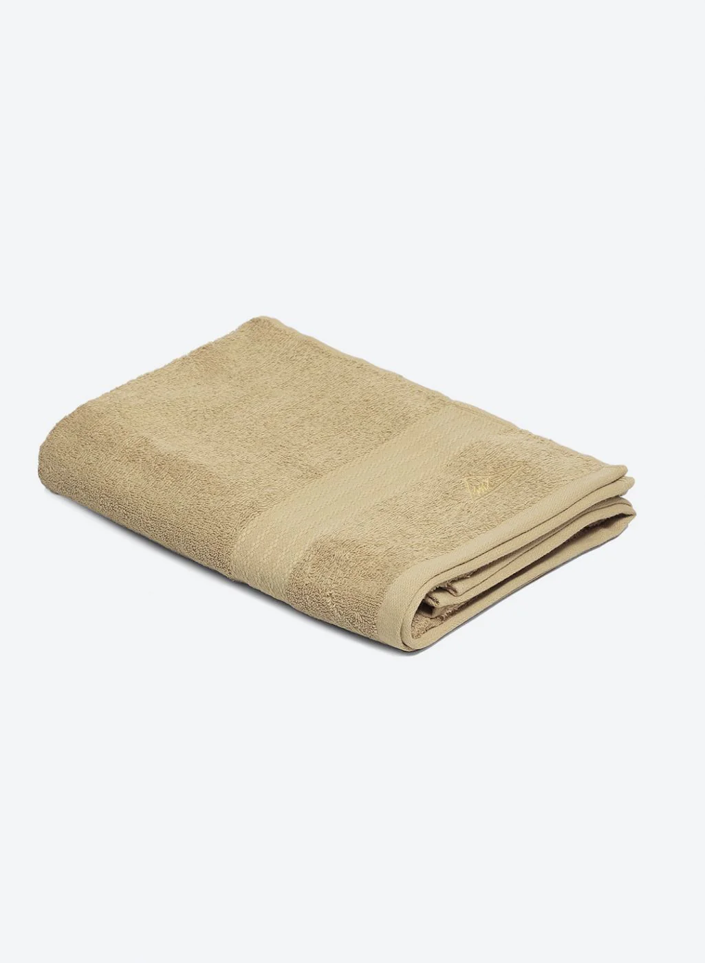 Beige Cotton 400 GSM Bath Towel - Image 2