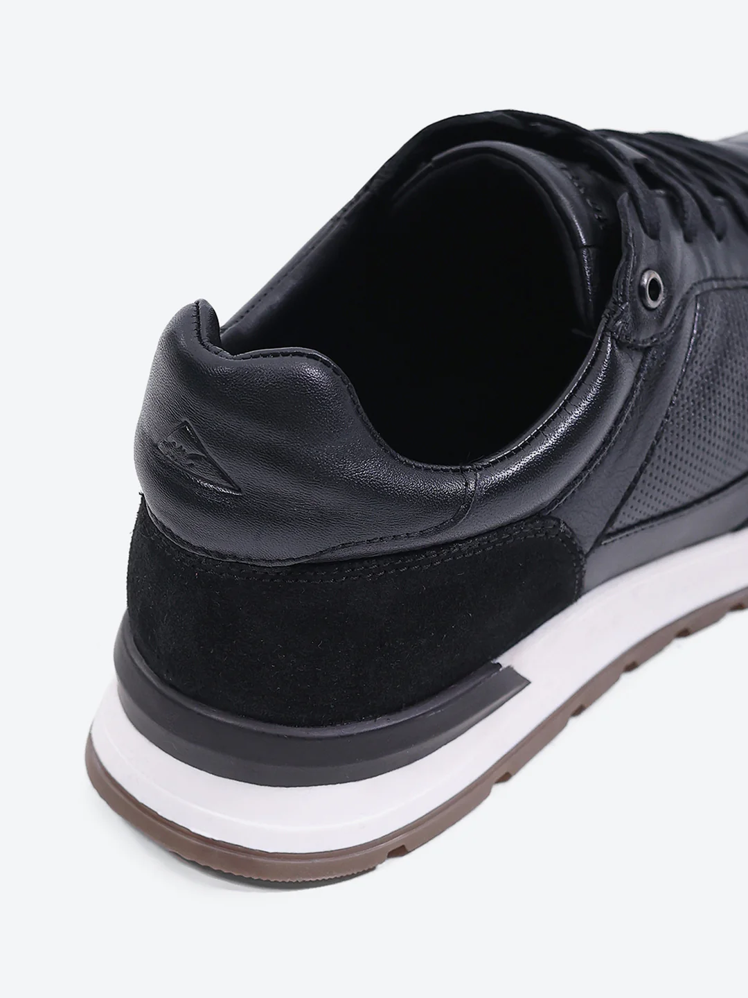 Monte Carlo Black Lace Up Low-Top Casual Sneaker Shoe for Men - Image 9