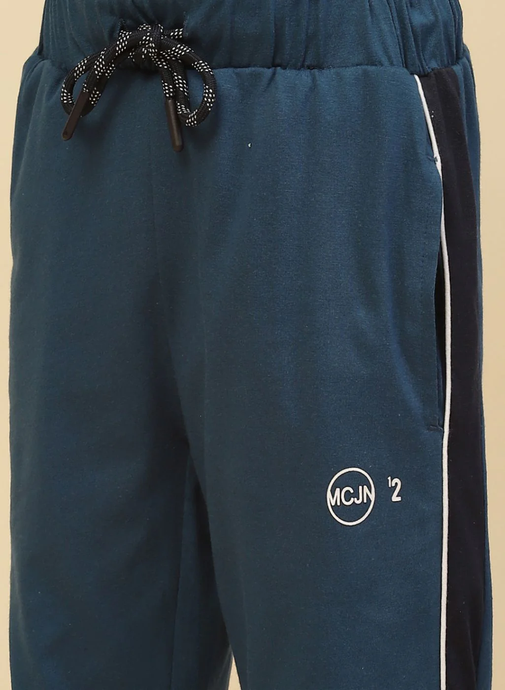 Boys Blue Printed Capri - Image 6