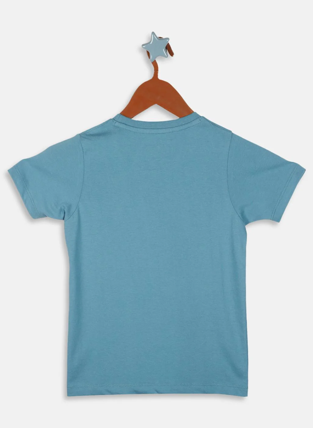 Boys Blue Printed T-Shirt - Image 2