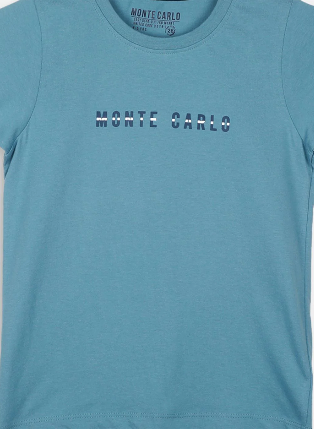 Boys Blue Printed T-Shirt - Image 3