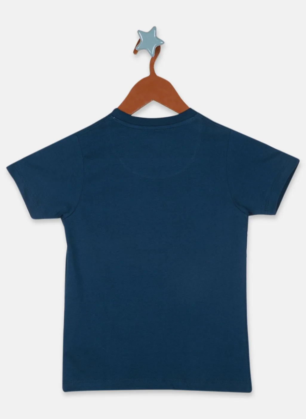 Boys Blue Printed T-Shirt - Image 6