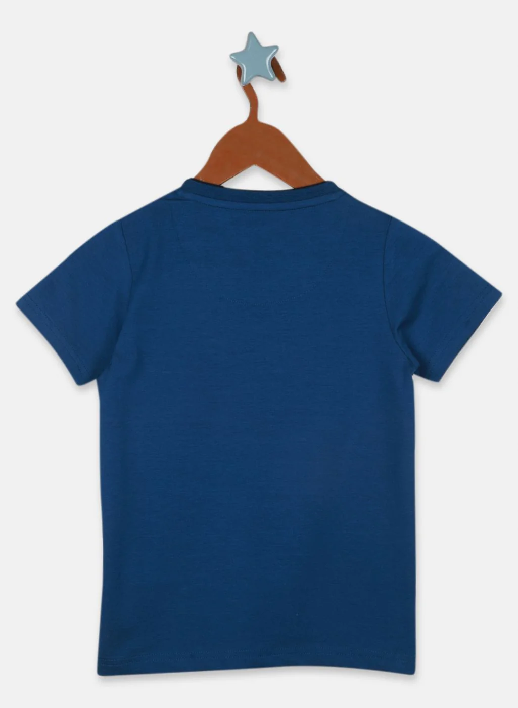 Boys Blue Printed T-Shirt - Image 2