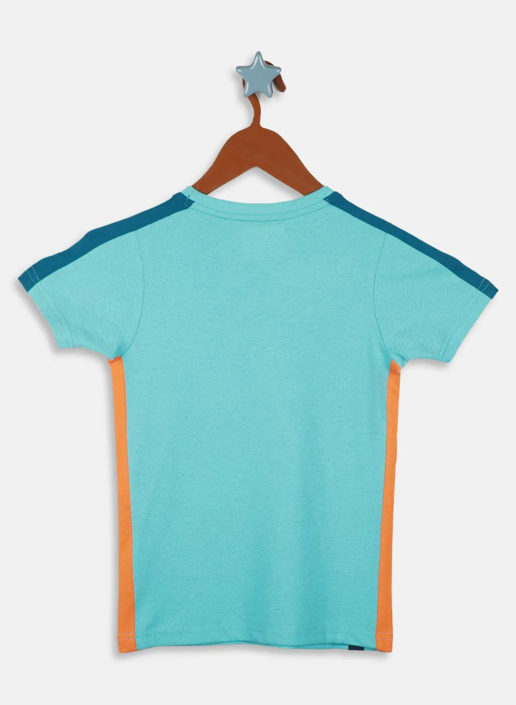Boys Blue Printed T-Shirt - Image 2