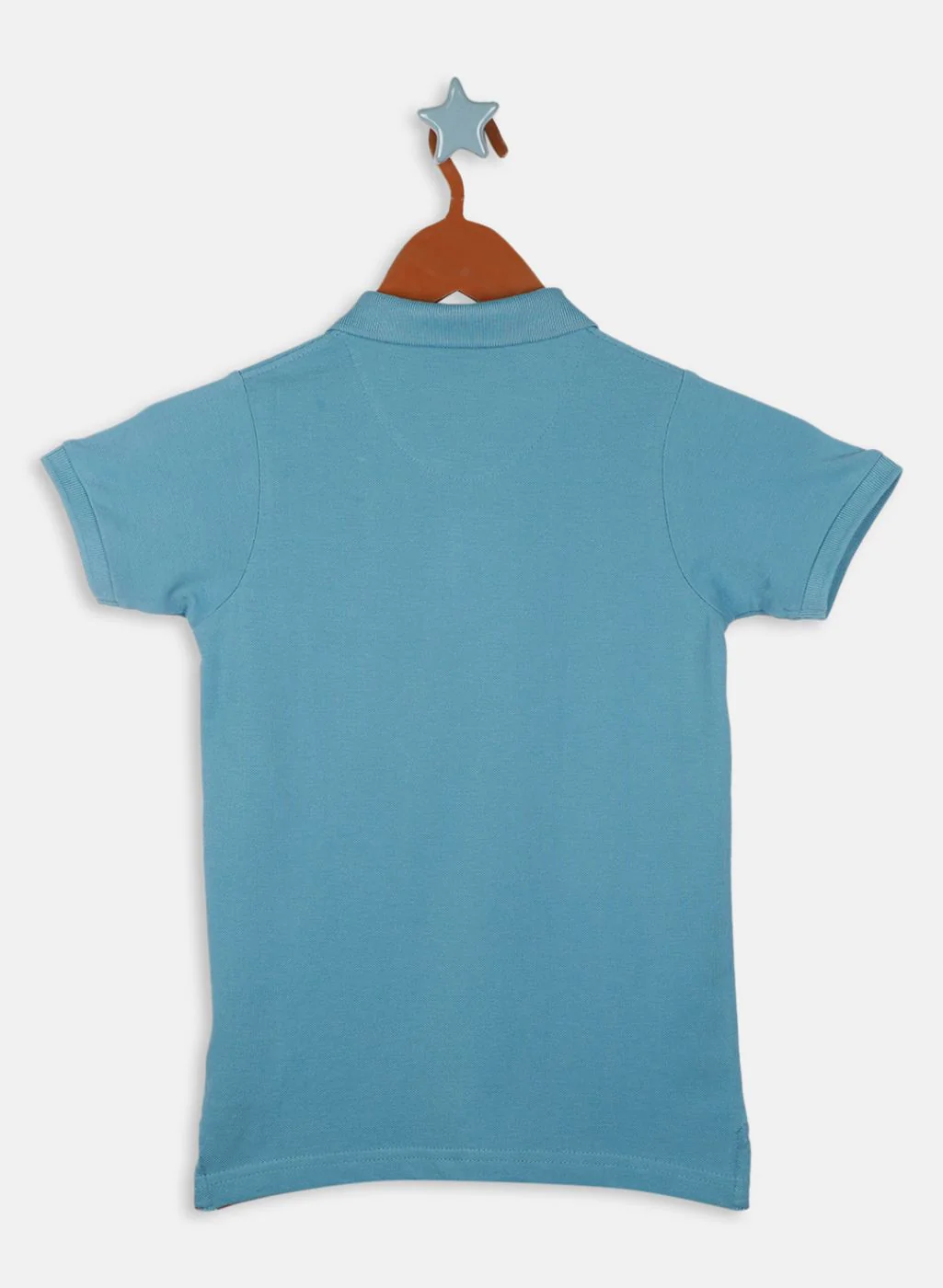 Boys Blue Printed T-Shirt - Image 2