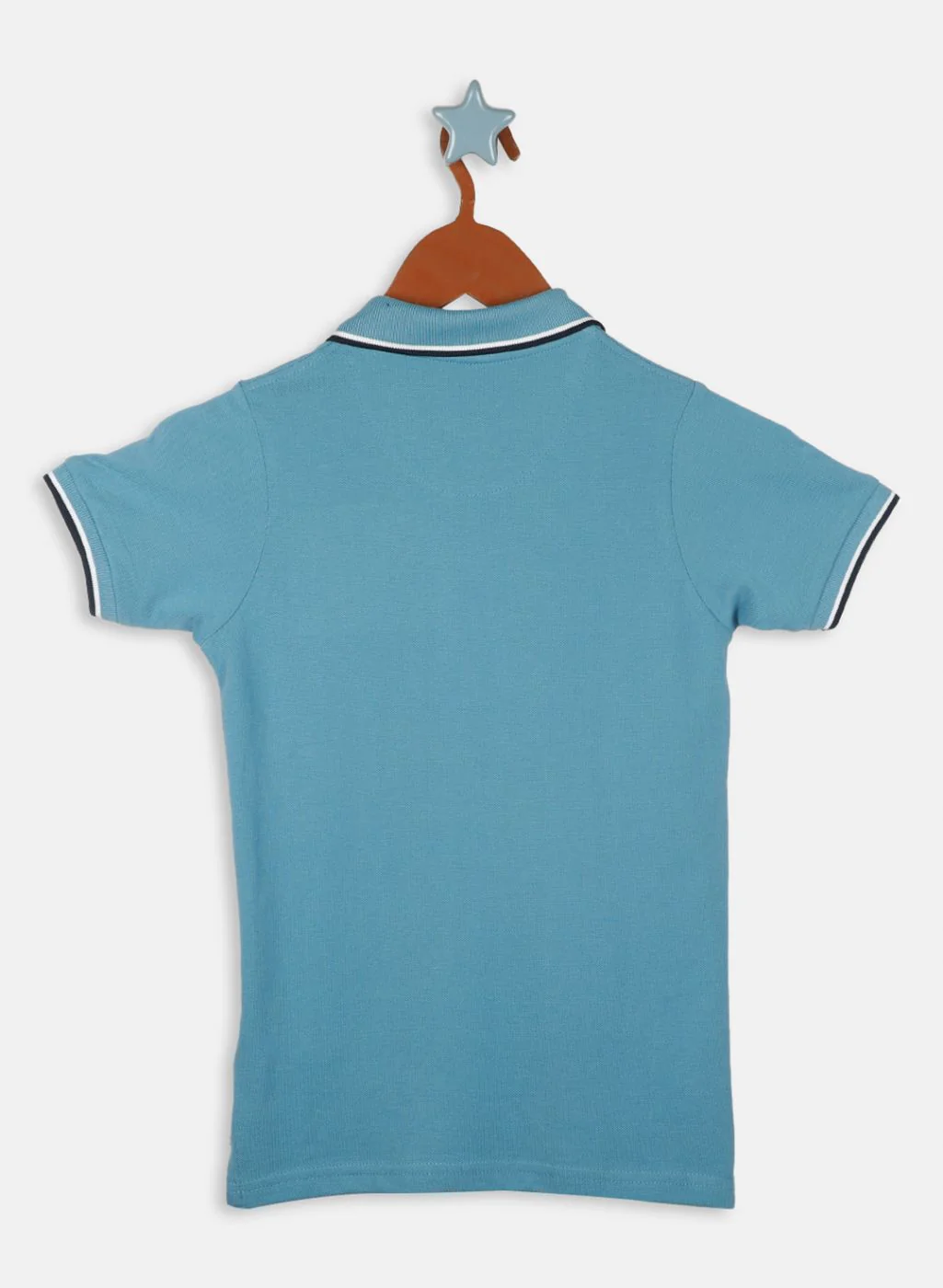 Boys Blue Printed T-Shirt - Image 2