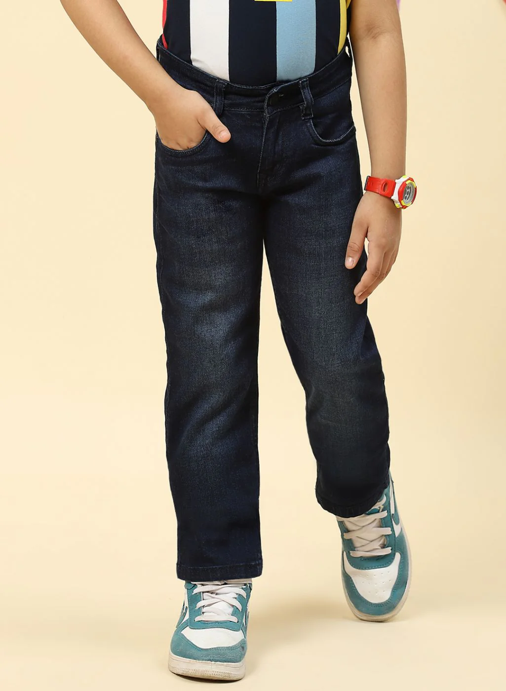 Boys Blue Regular Fit Denim - Image 2