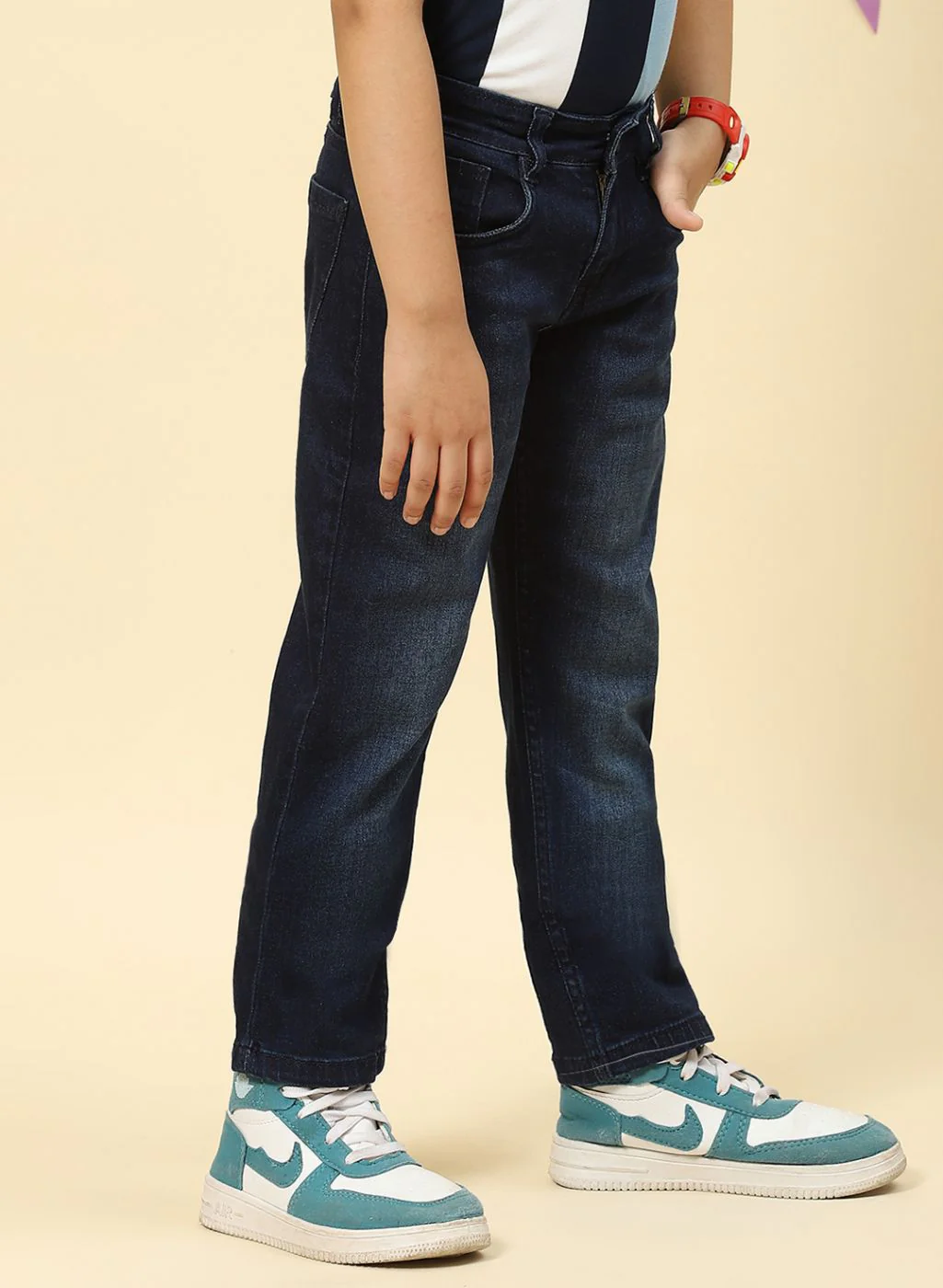Boys Blue Regular Fit Denim - Image 4