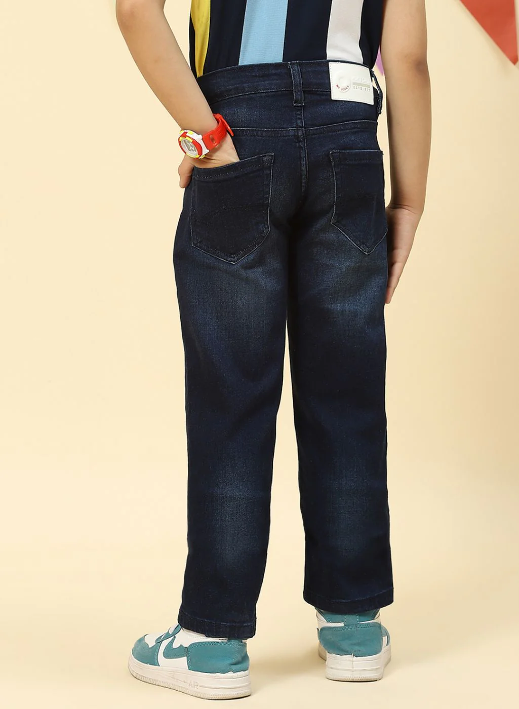 Boys Blue Regular Fit Denim - Image 5