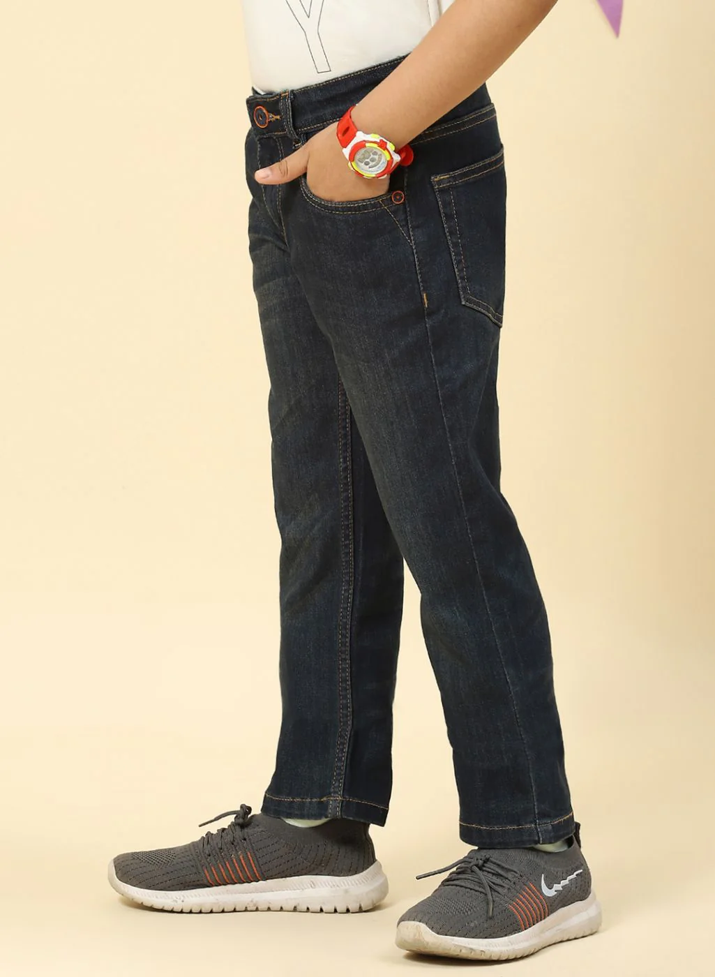 Boys Blue Regular Fit Denim - Image 3