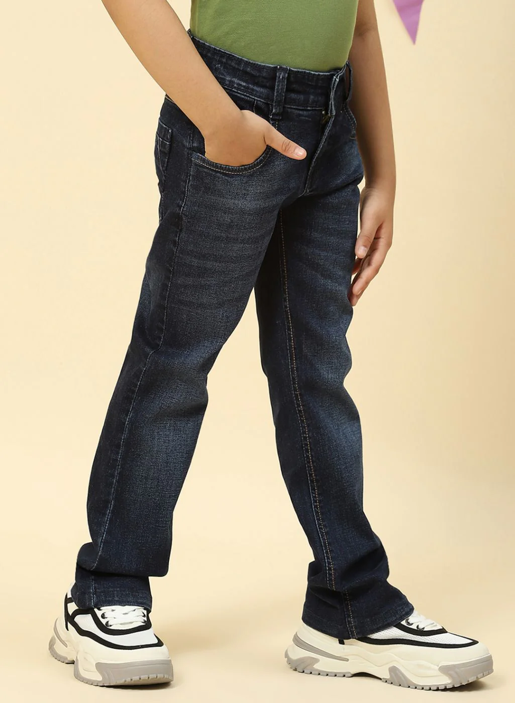 Boys Blue Regular Fit Denim - Image 4