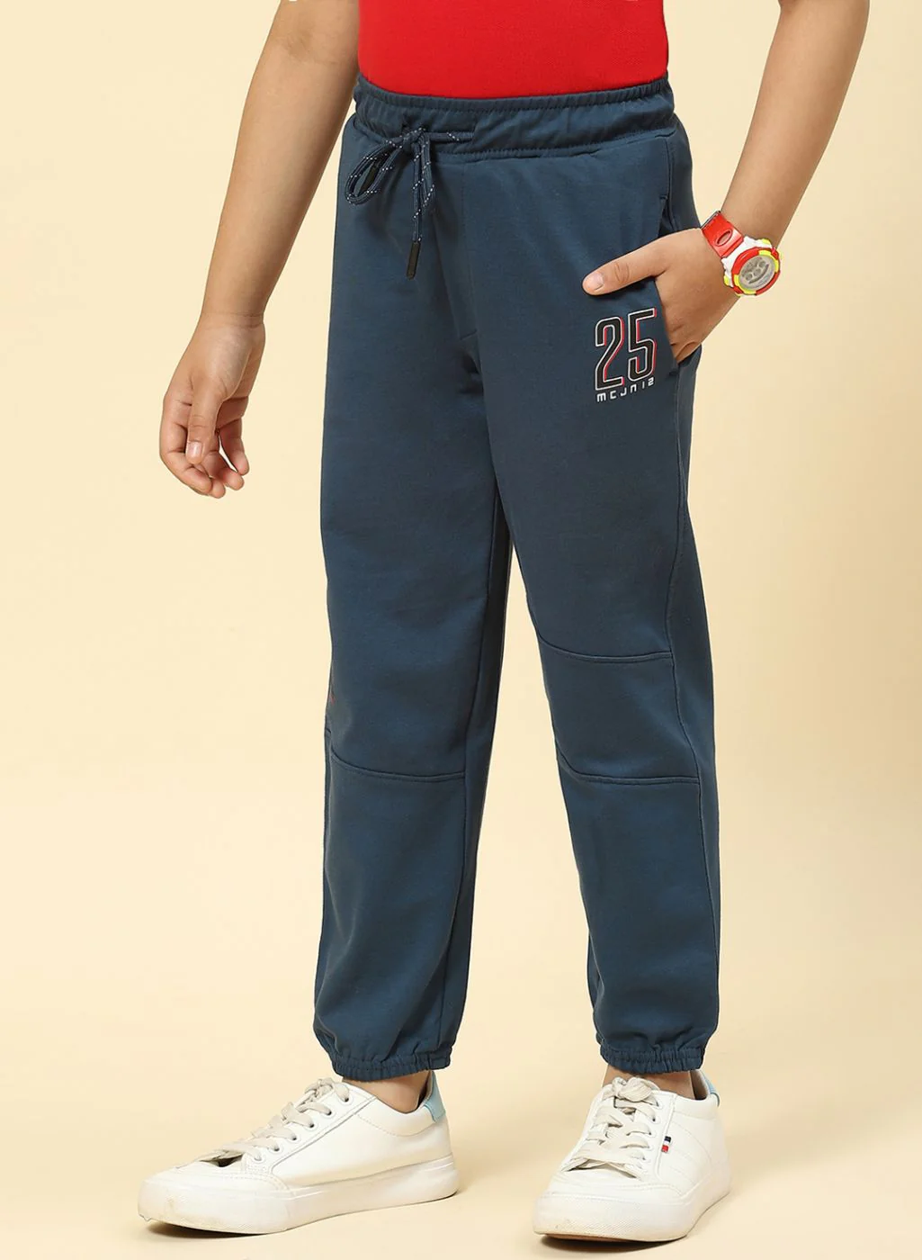 Boys Blue Regular Fit Lower - Image 3
