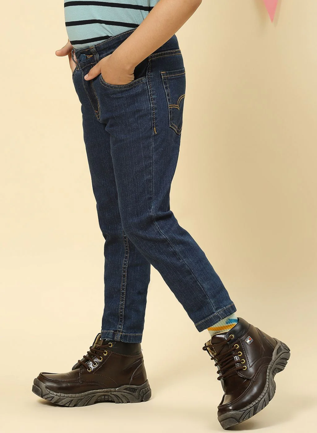 Boys Blue Slim Fit Denim - Image 3