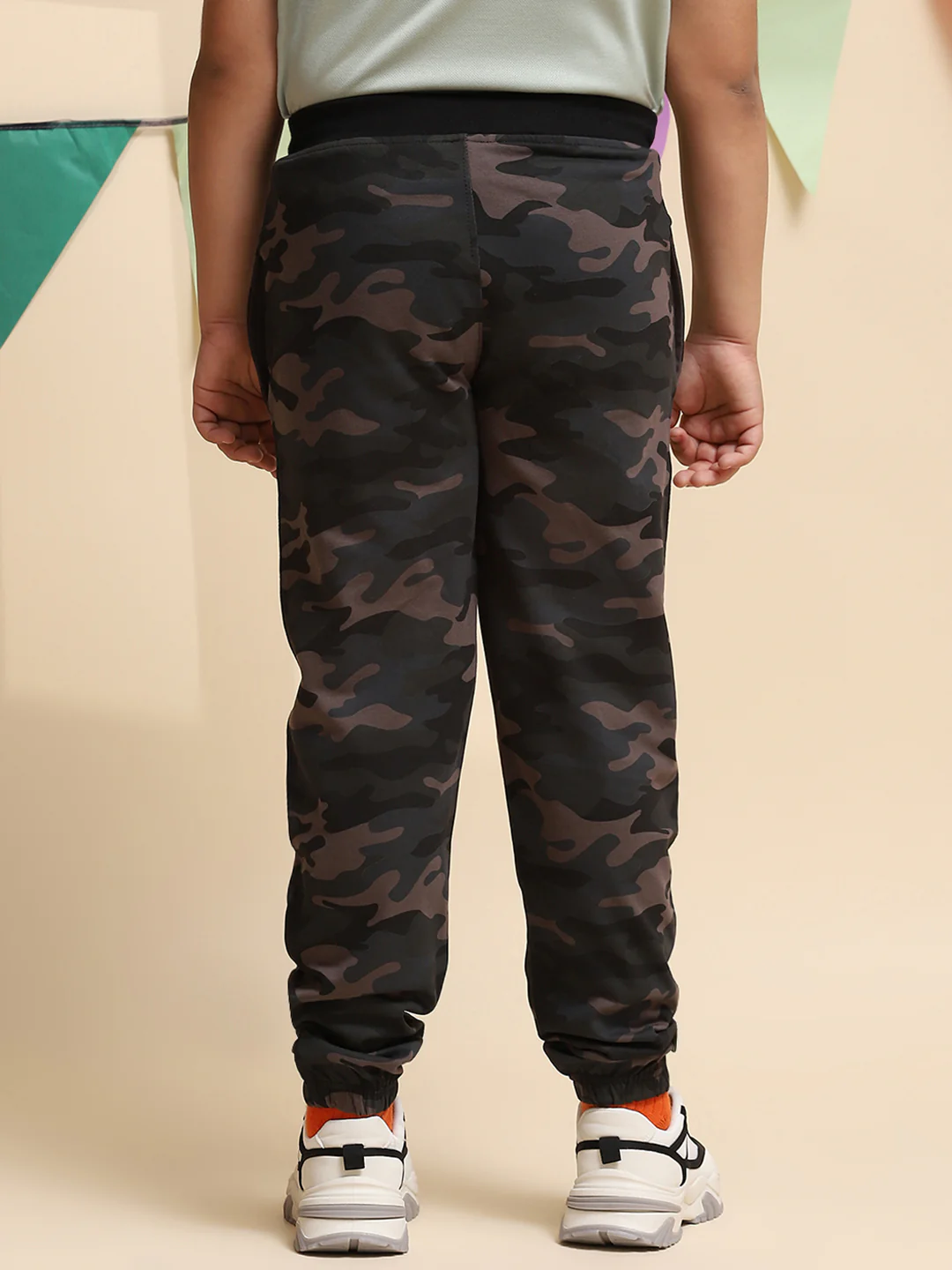 Boys Dark Grey Regular Fit Lower - Image 5