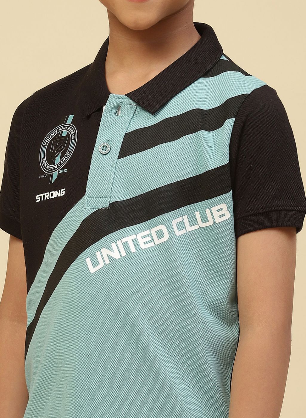 Boys Green Printed T-Shirt - Image 6