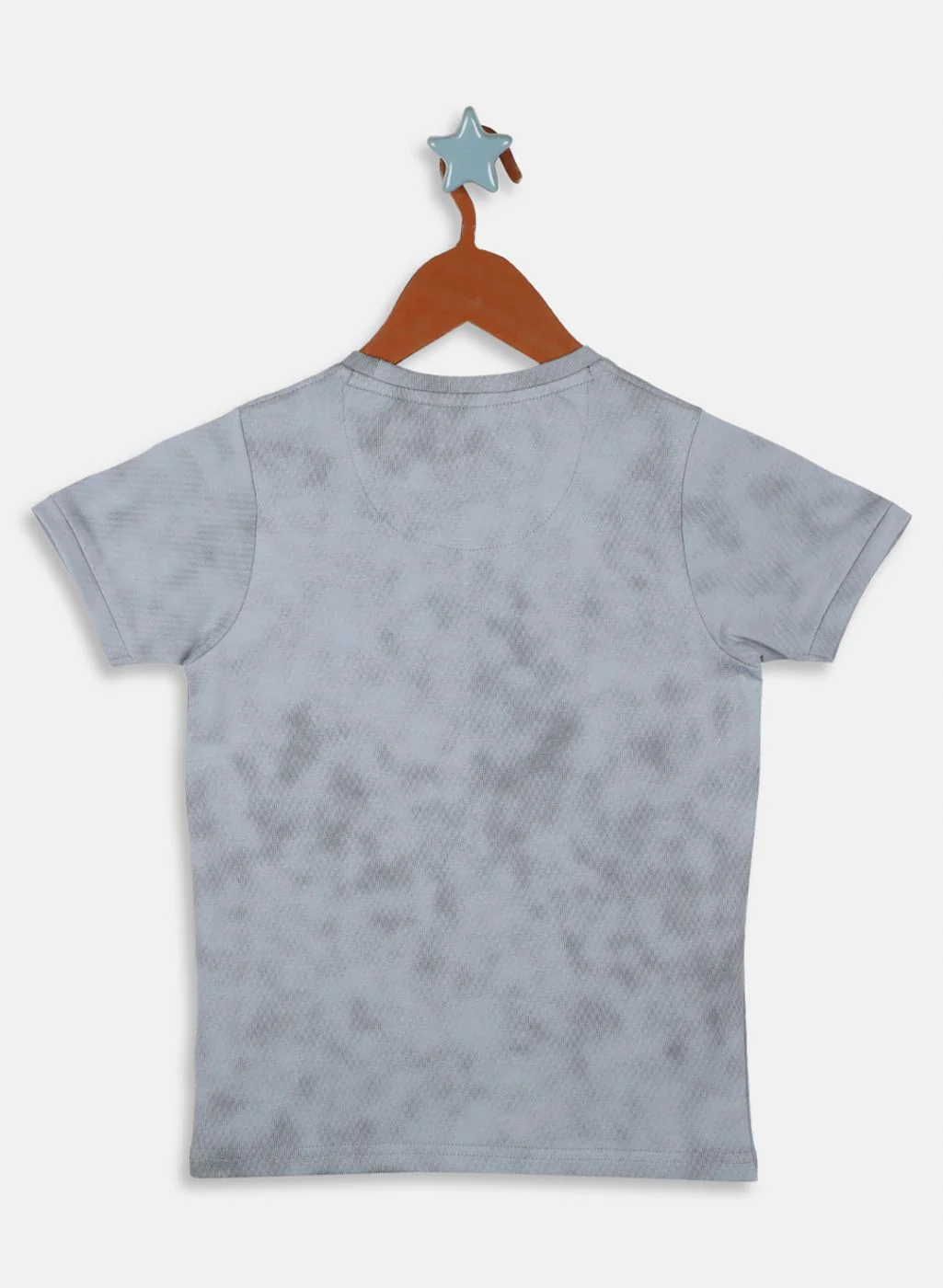 Boys Grey Printed T-Shirt - Image 2