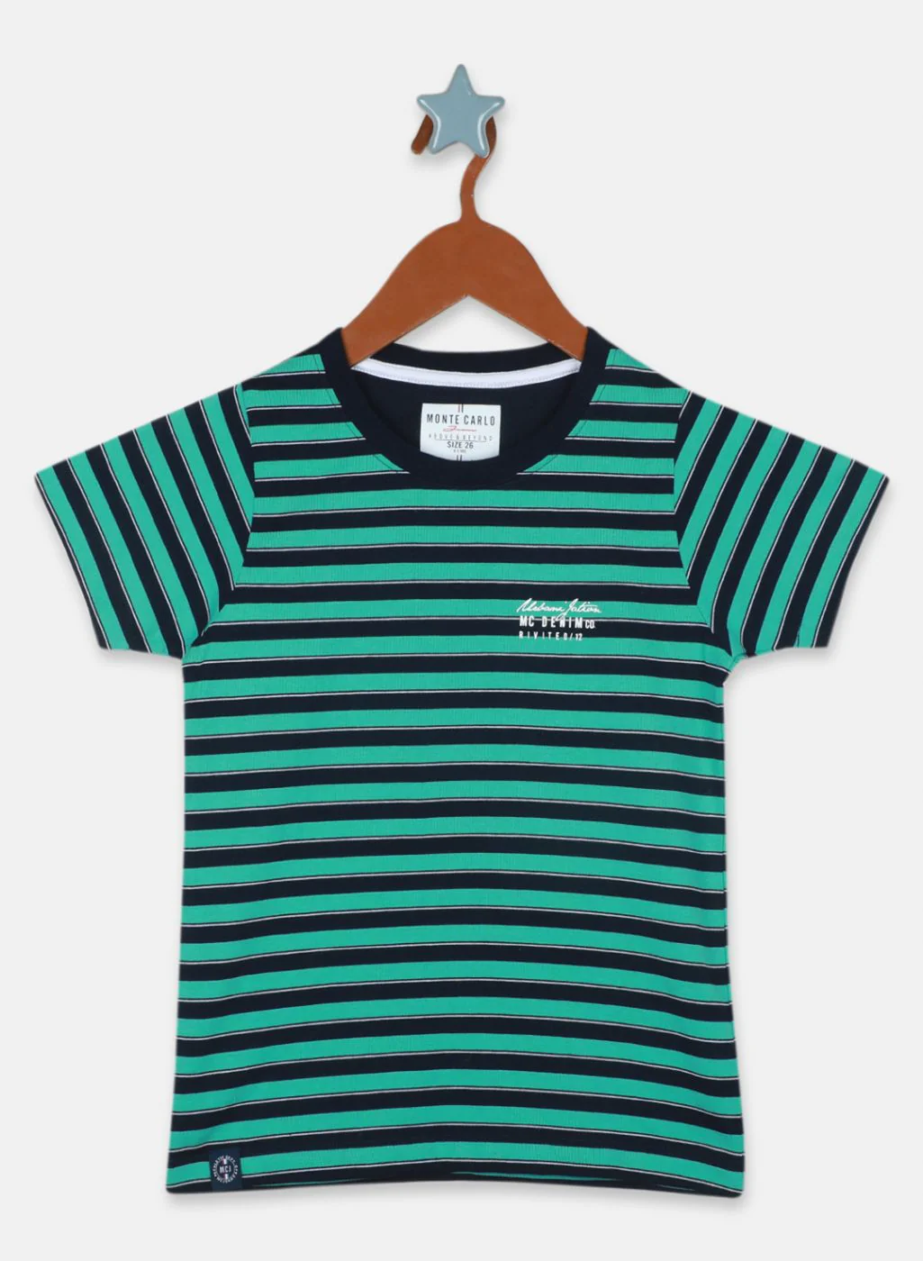 Boys Multi Color Printed T-Shirt - Image 4