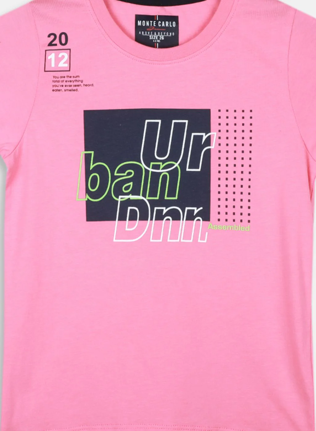 Boys Multi Color Printed T-Shirt - Image 4