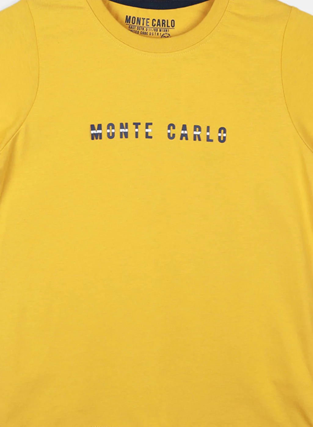 Boys Mustard Printed T-Shirt - Image 3