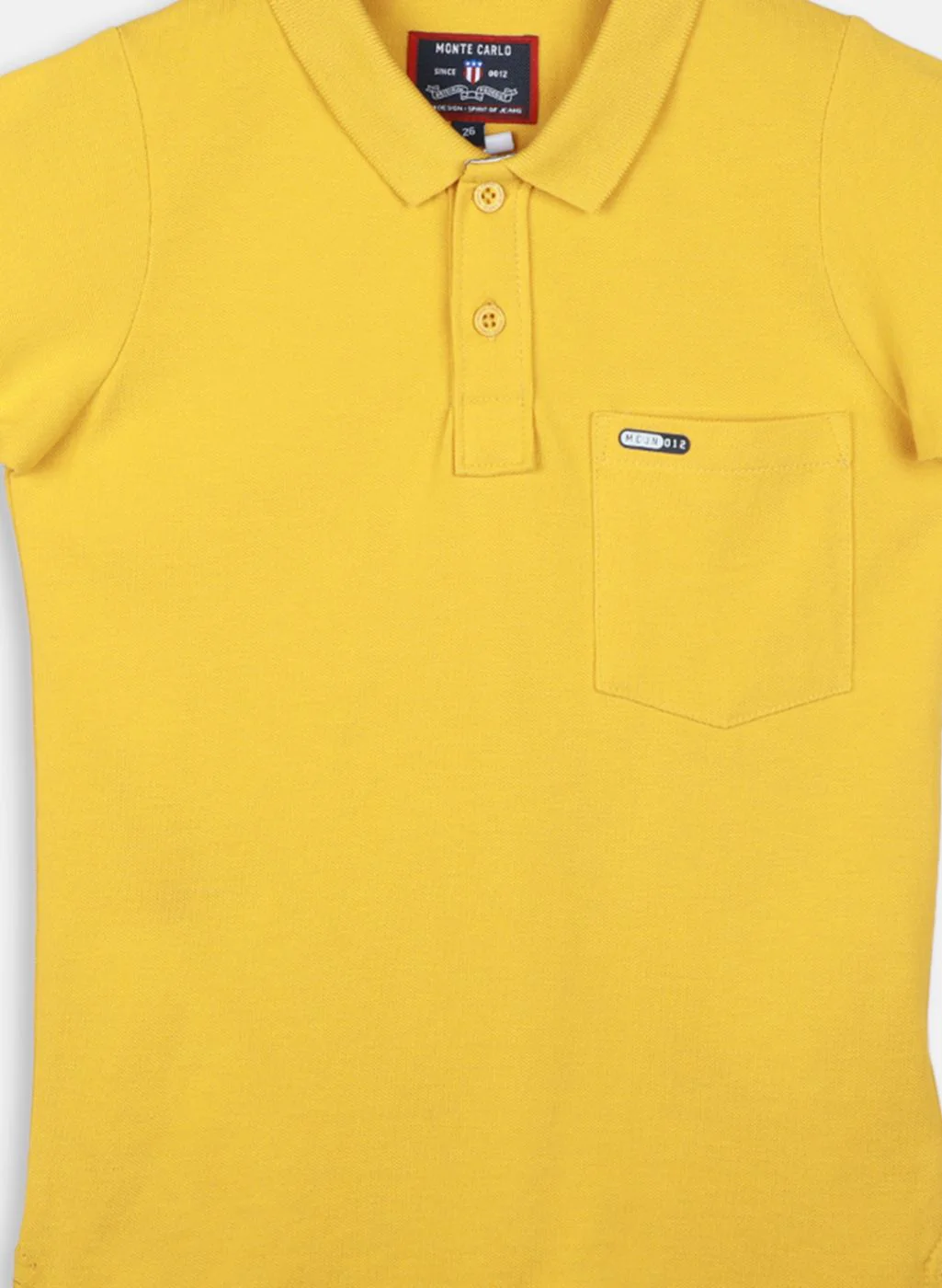 Boys Mustard Printed T-Shirt - Image 3