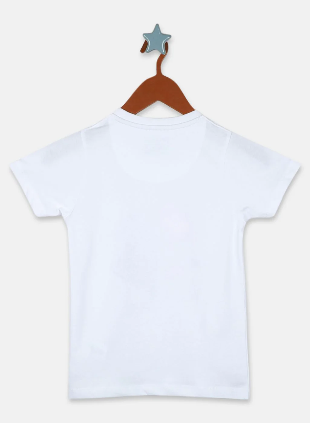 Boys Orange Printed T-Shirt - Image 4