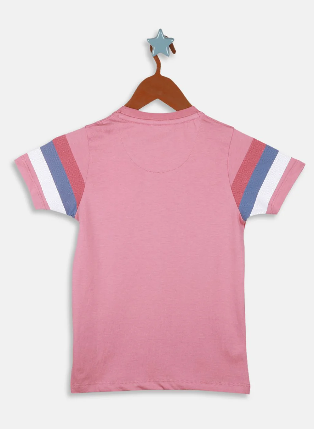 Boys Pink Printed T-Shirt - Image 2