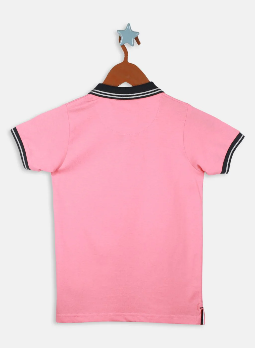 Boys Pink Printed T-Shirt - Image 3