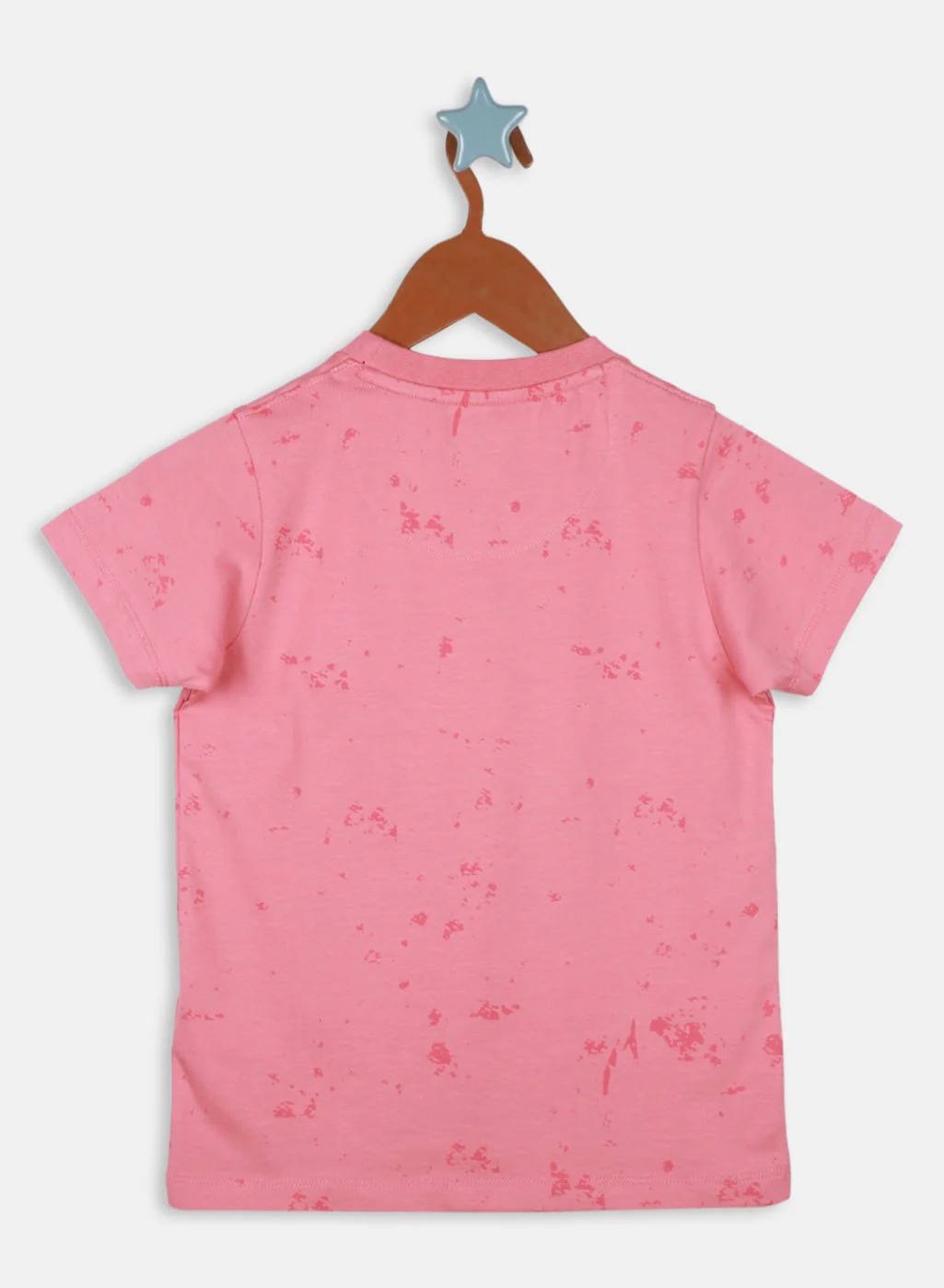 Boys Pink Printed T-Shirt - Image 2