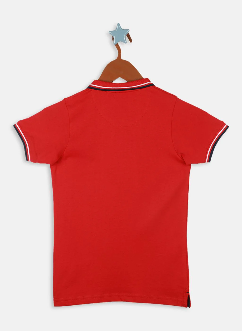 Boys Red Printed T-Shirt - Image 2