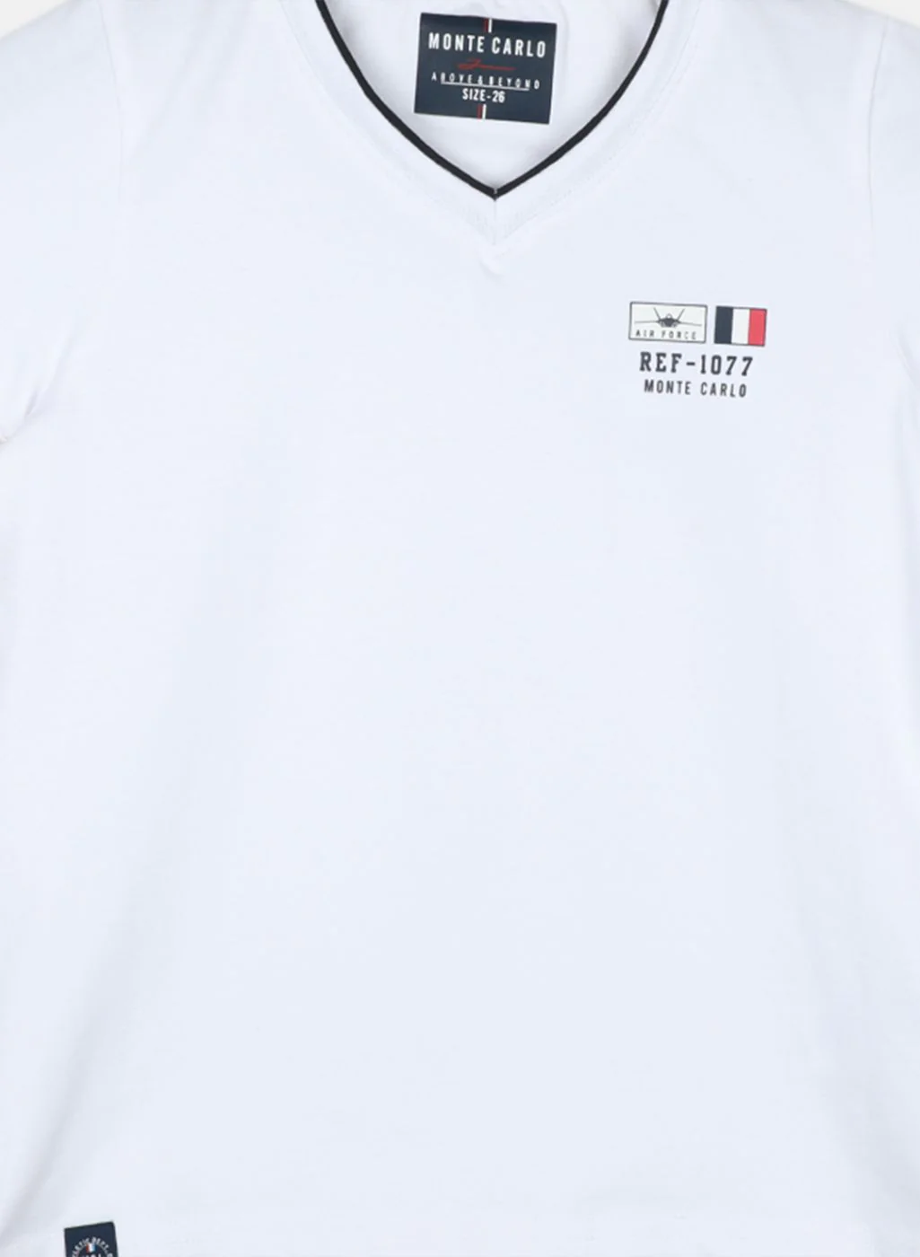 Boys White Printed T-Shirt - Image 3