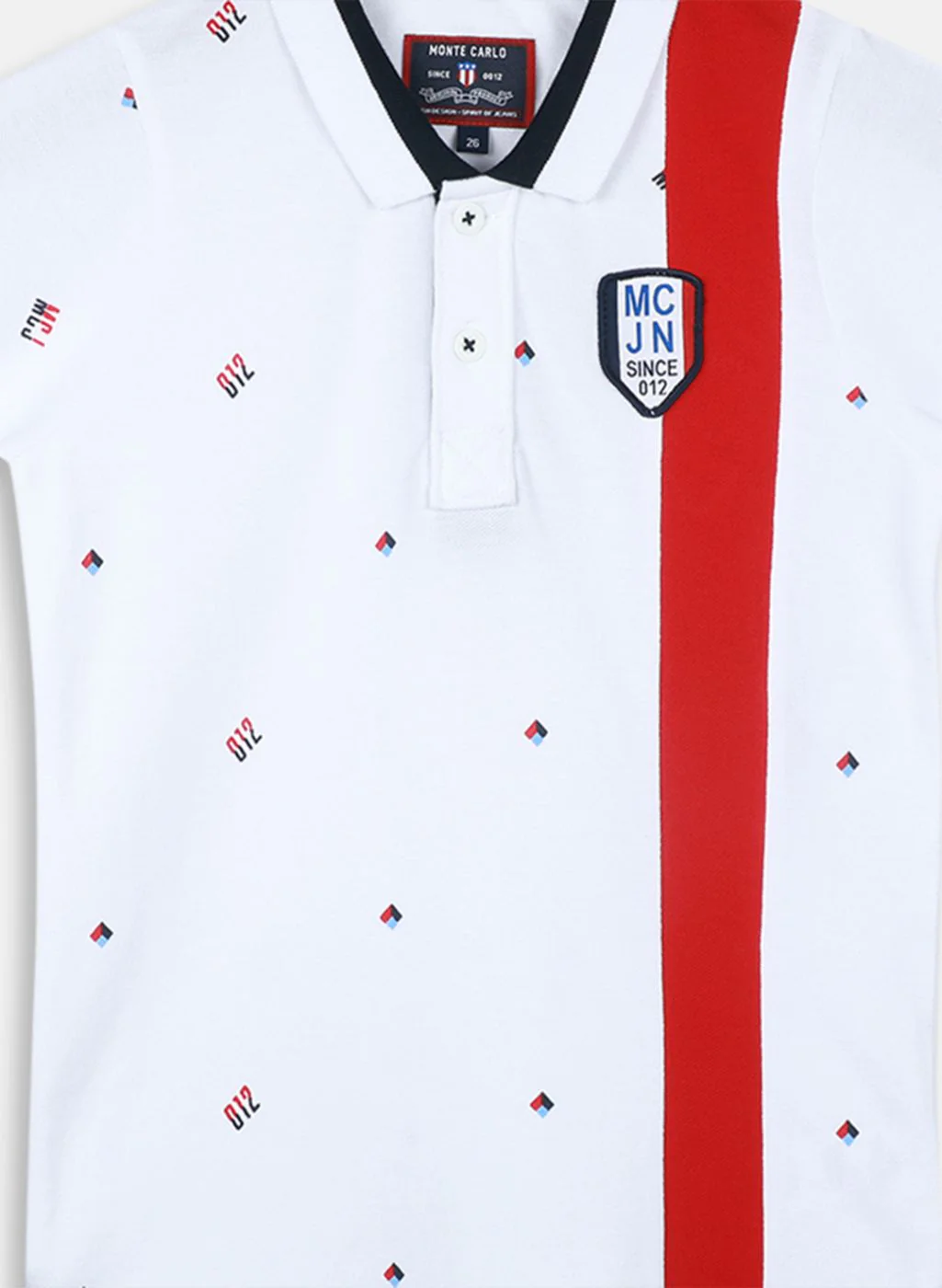 Boys White Printed T-Shirt - Image 3