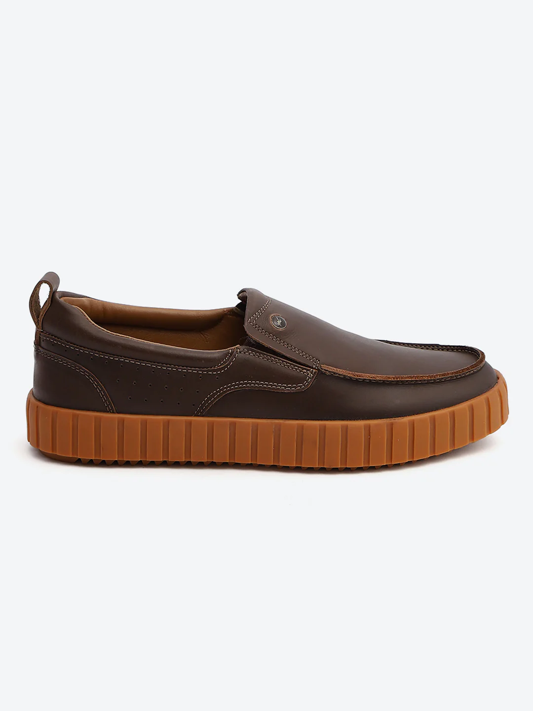 Monte Carlo Brown Casual Slip-On Loafers/Moccasins for Men - Image 5
