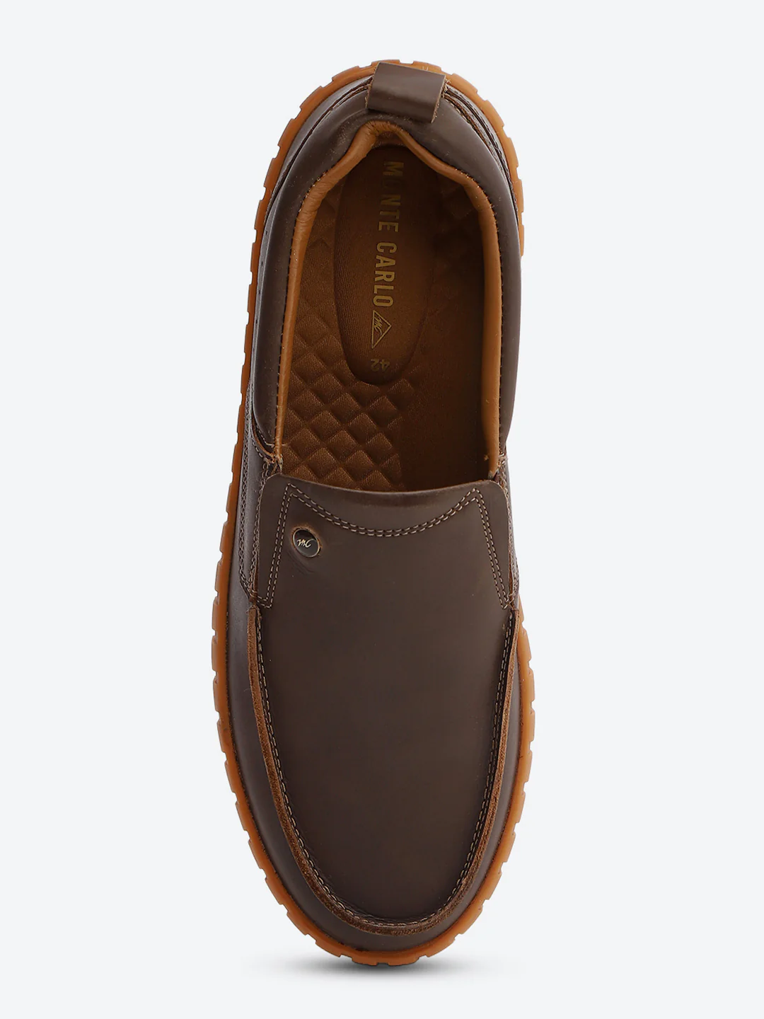 Monte Carlo Brown Casual Slip-On Loafers/Moccasins for Men - Image 6