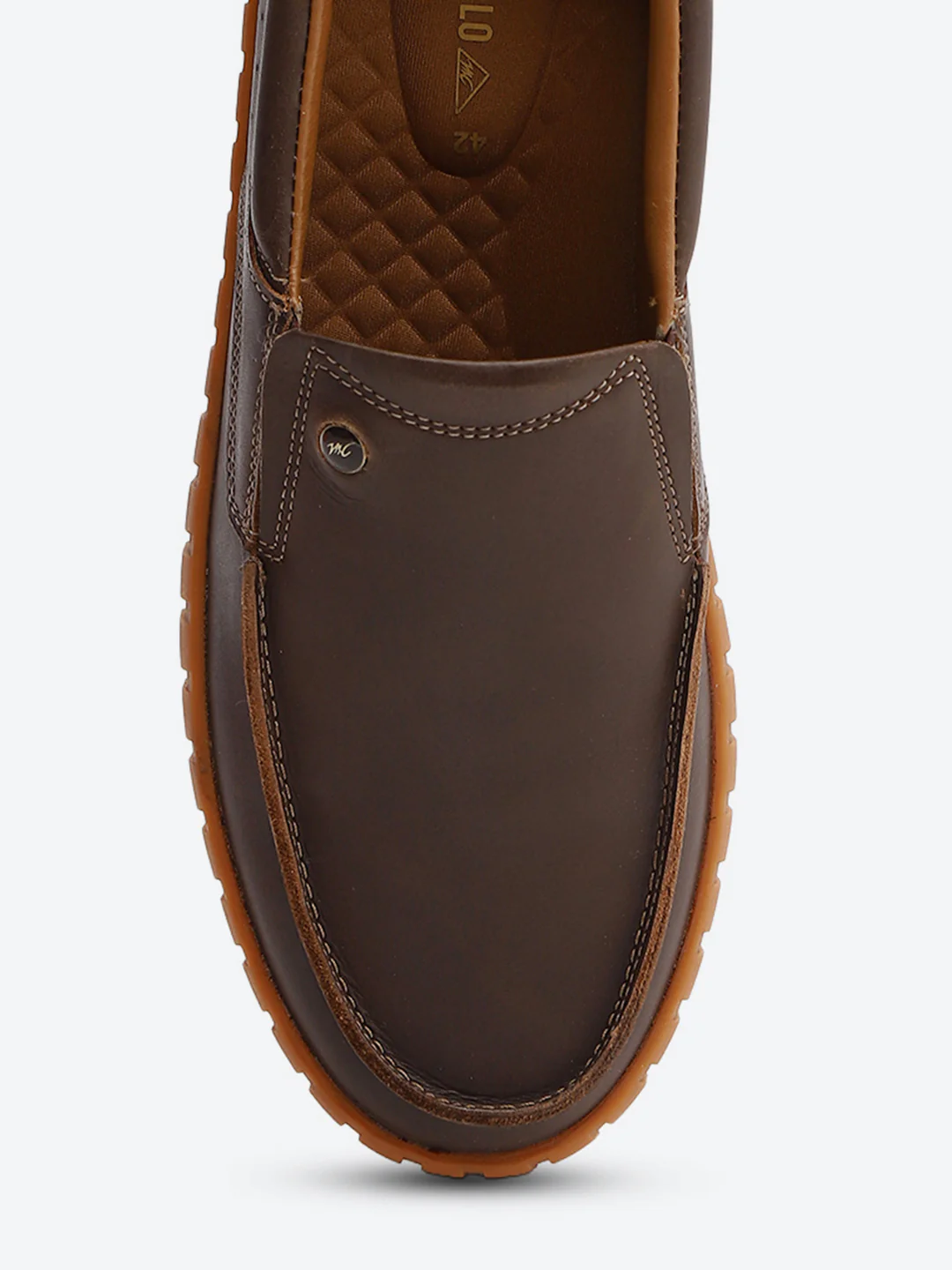 Monte Carlo Brown Casual Slip-On Loafers/Moccasins for Men - Image 7