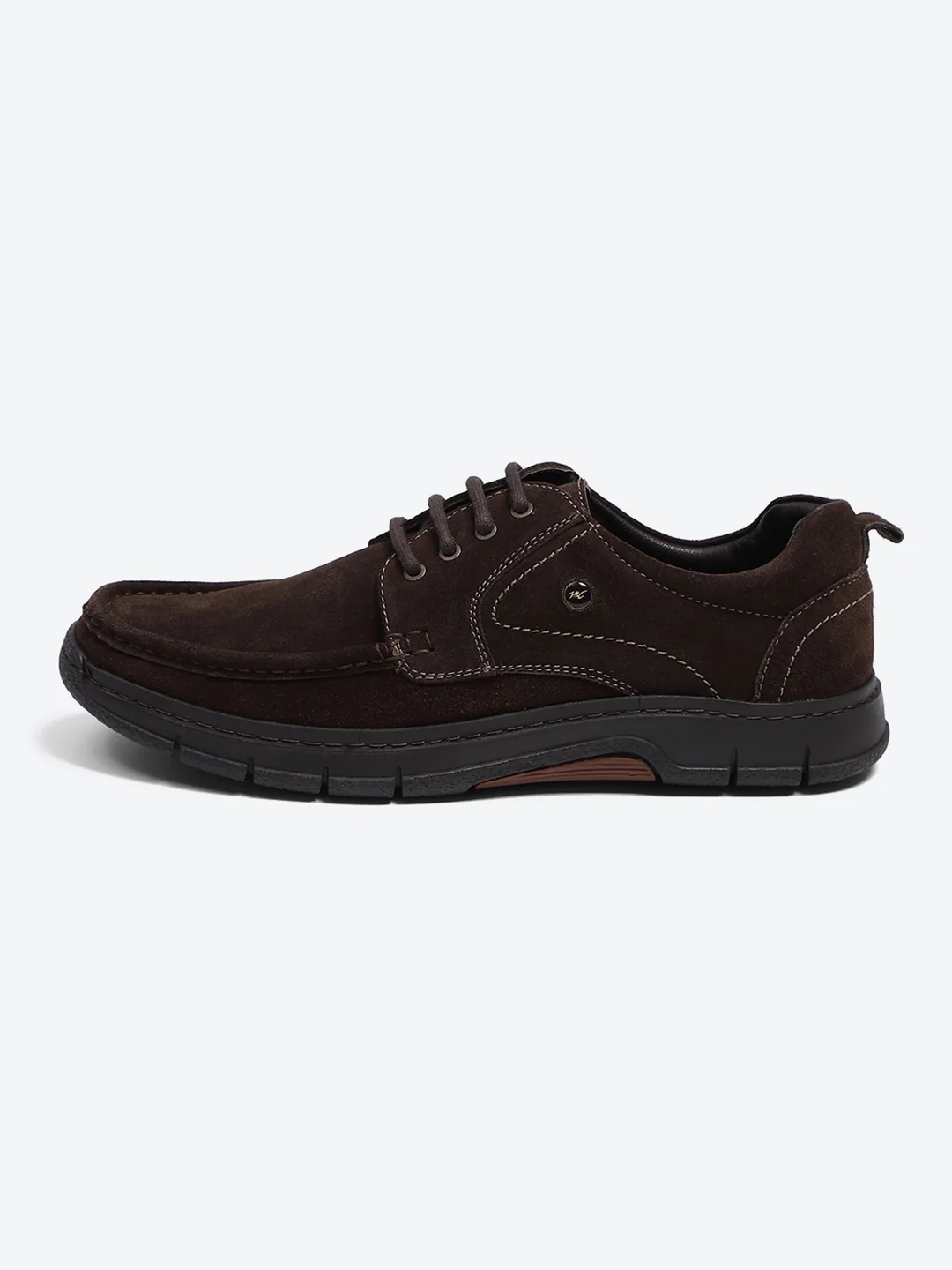 Monte Carlo Brown Moc-Toe | Comfortable Rugged & Everyday Casual Lace Up Style Shoe for Men - Image 4