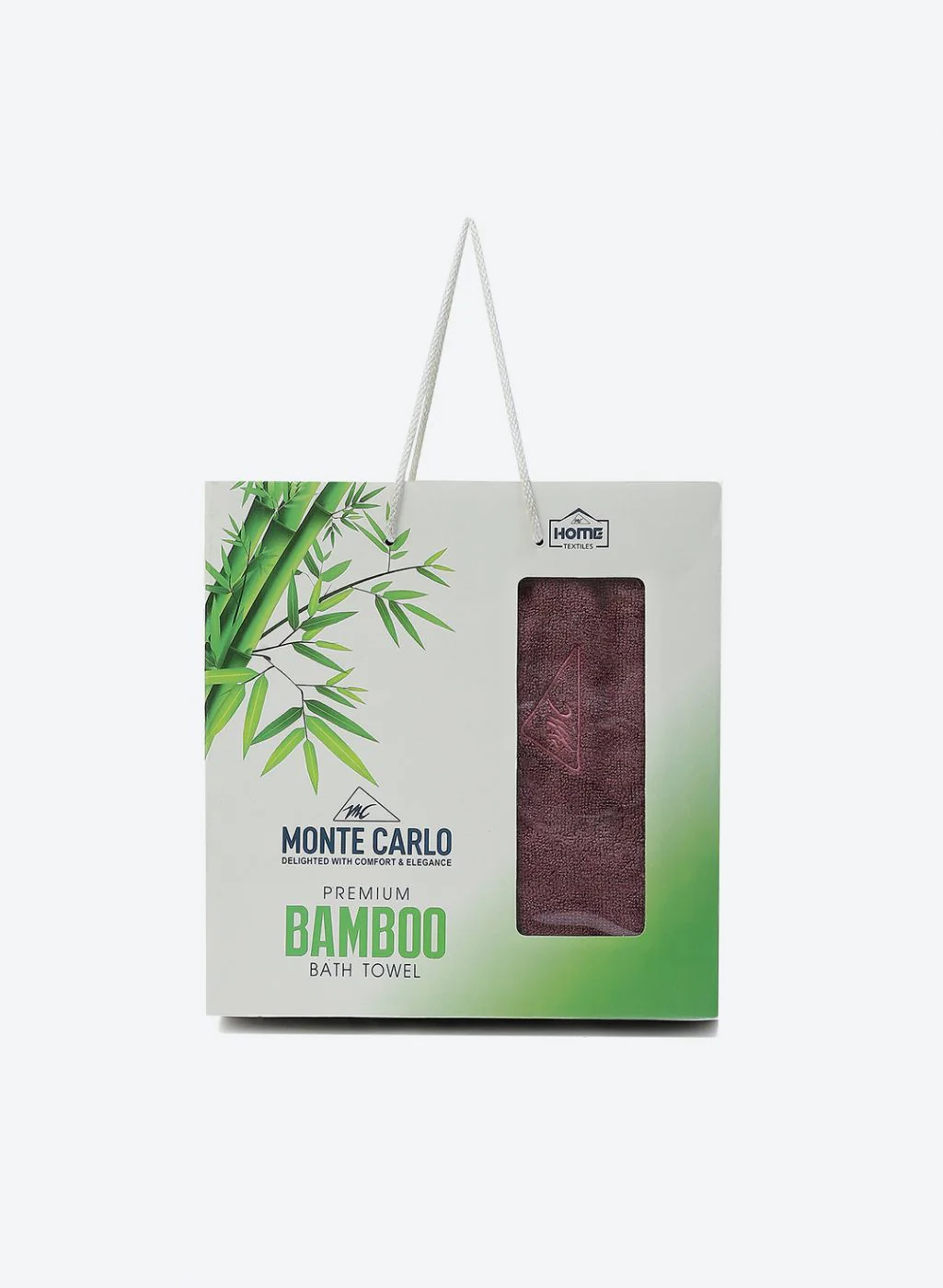 Burgundy Cotton 600 GSM Bath Towel - Image 6