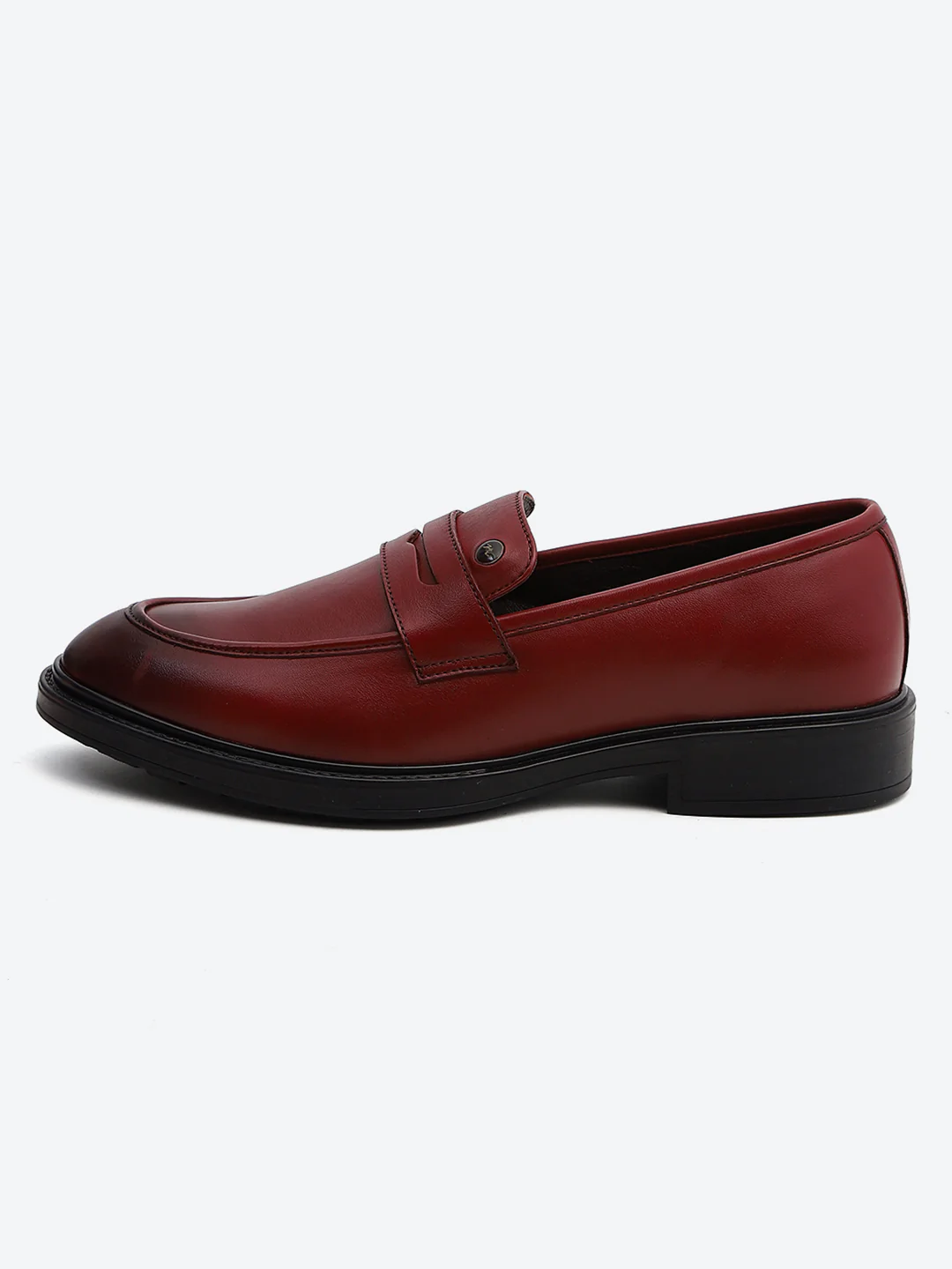 Monte Carlo Cherry Slip-On I Formal I Party Wear Leather Penny Loafers for Men - Image 4
