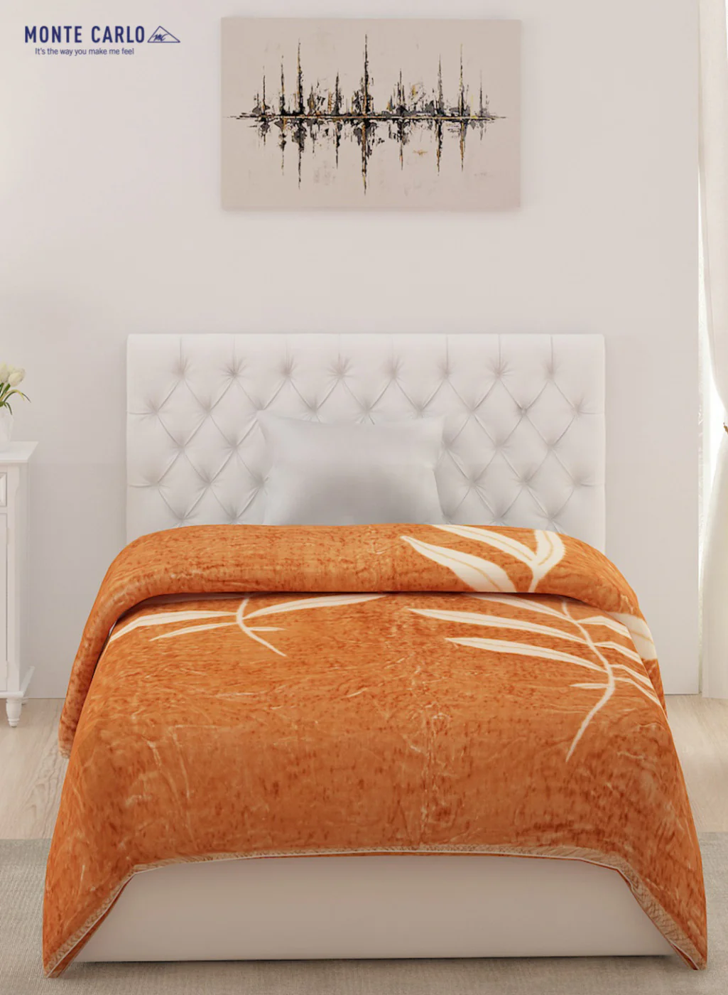 Double Bed Multicolor Mink Blanket - 1 Ply - Image 2