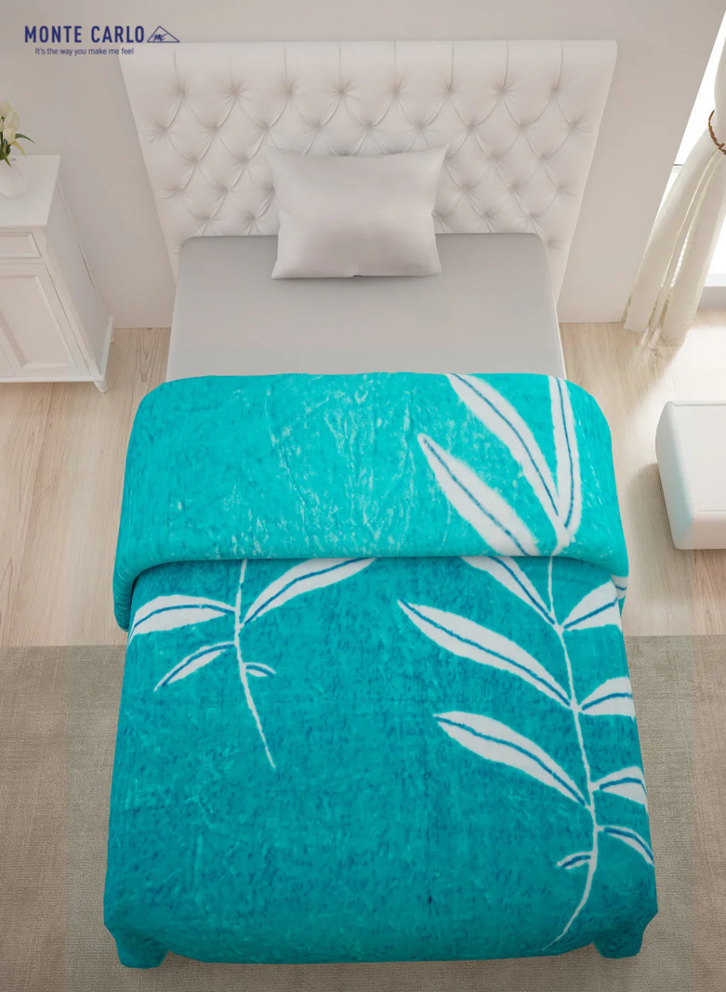 Double Bed Multicolor Mink Blanket - 1 Ply - Image 3