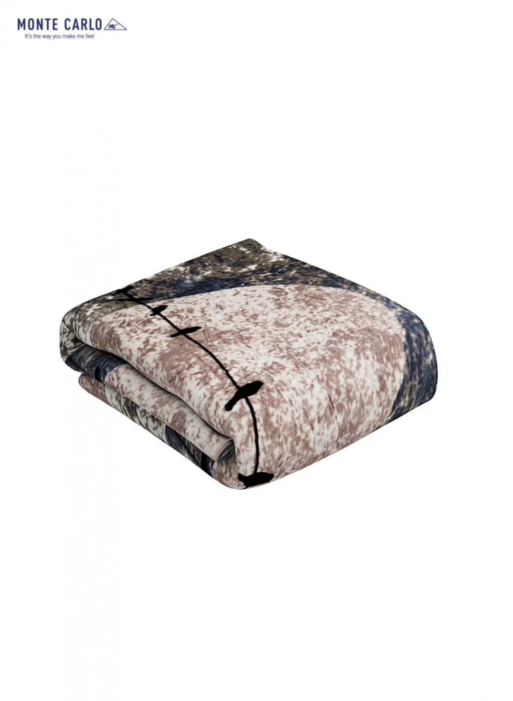 Double Bed Multicolor Mink Blanket - 1 Ply - Image 5