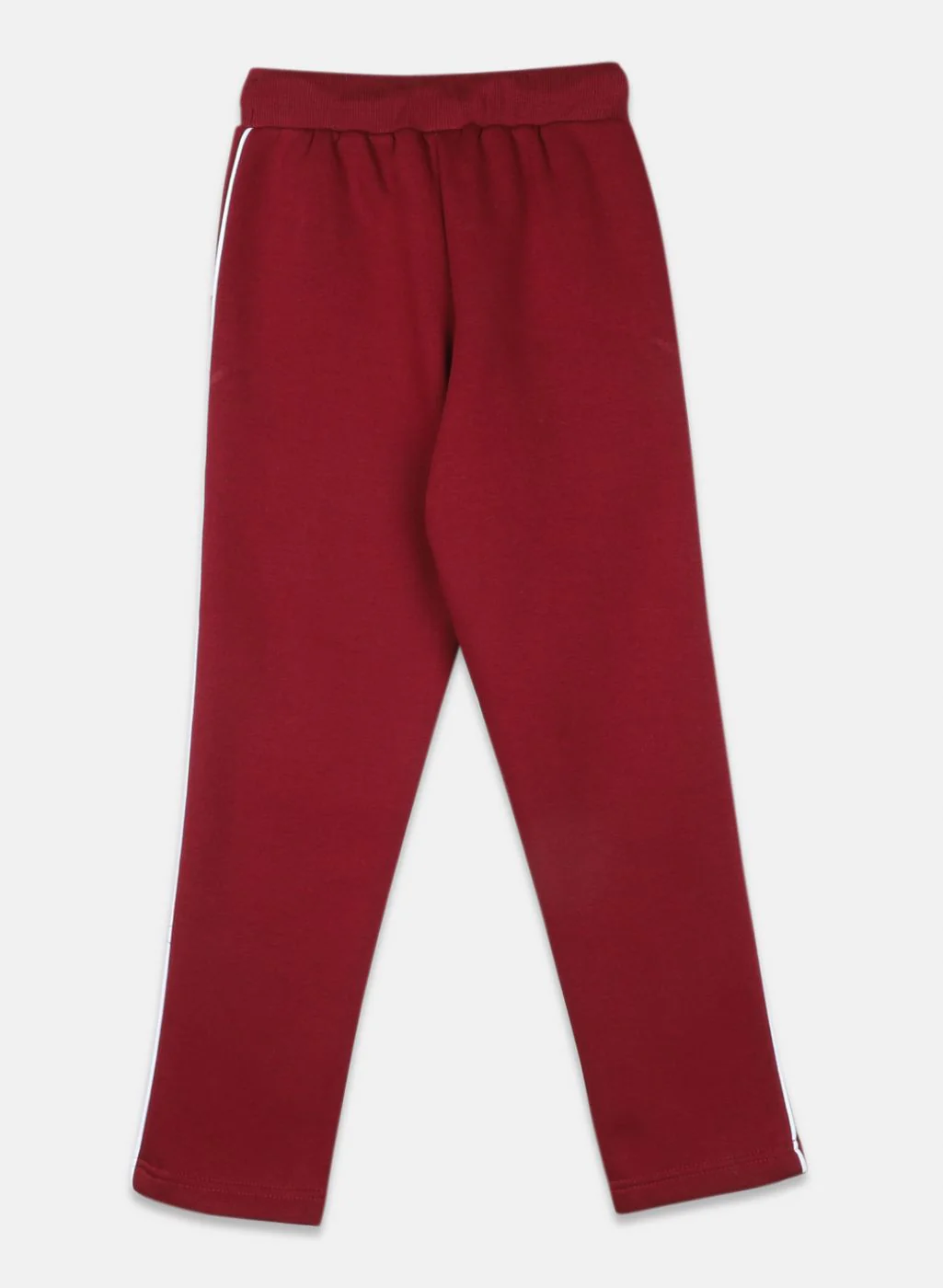 Girls Burgundy Regular Fit Lower - Image 2
