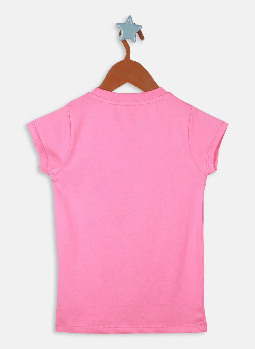 Girls Pink Printed Top 2 Pc Set - Image 3