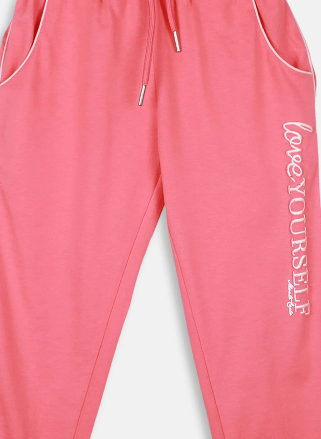 Girls Pink Regular Fit Lower - Image 3
