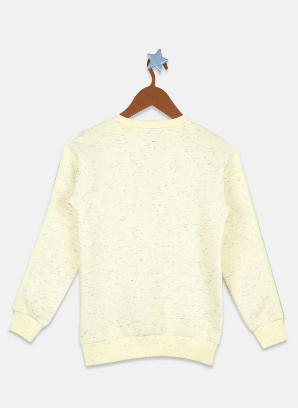 Girls Yellow Printed Sweatshirt - Image 2
