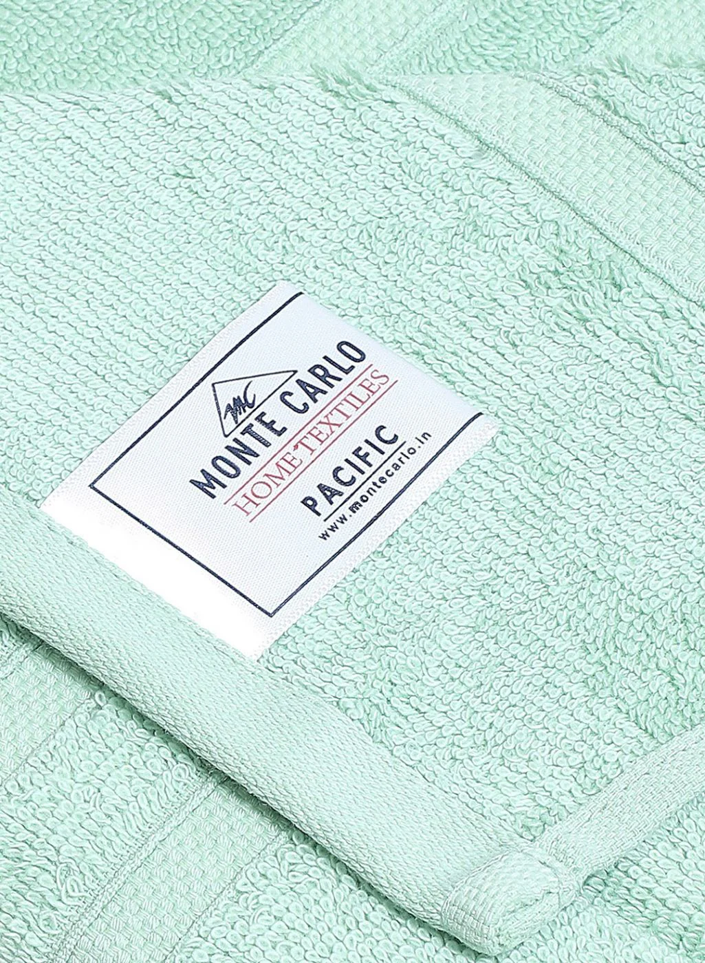 Green Cotton 525 GSM Bath Towel - Image 4