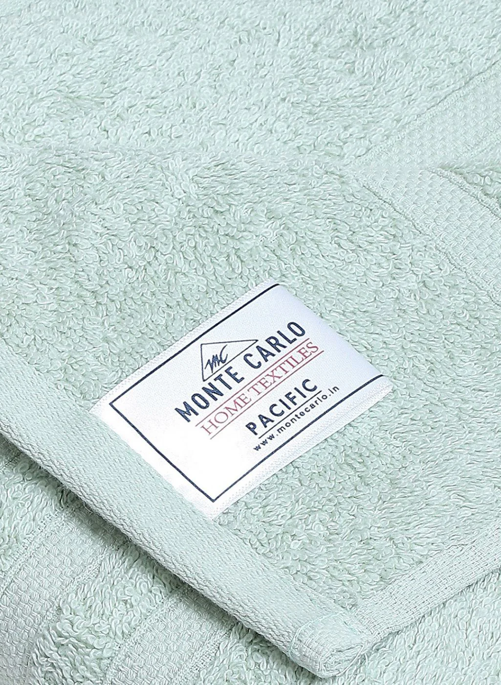 Green Cotton 525 GSM Bath Towel - Image 4