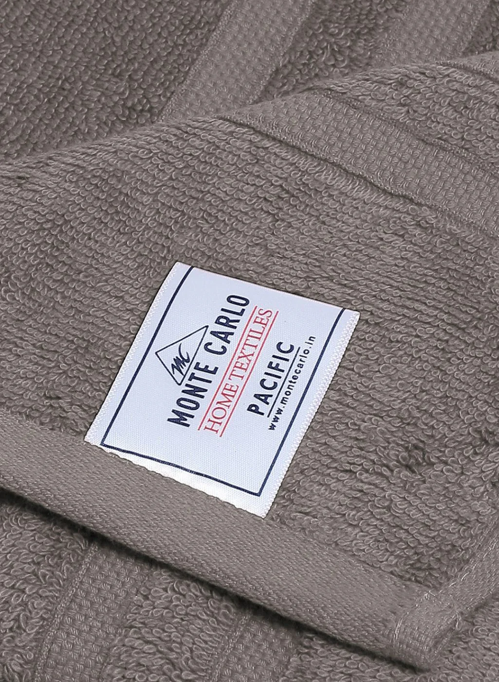 Grey Cotton 525 GSM Bath Towel - Image 4