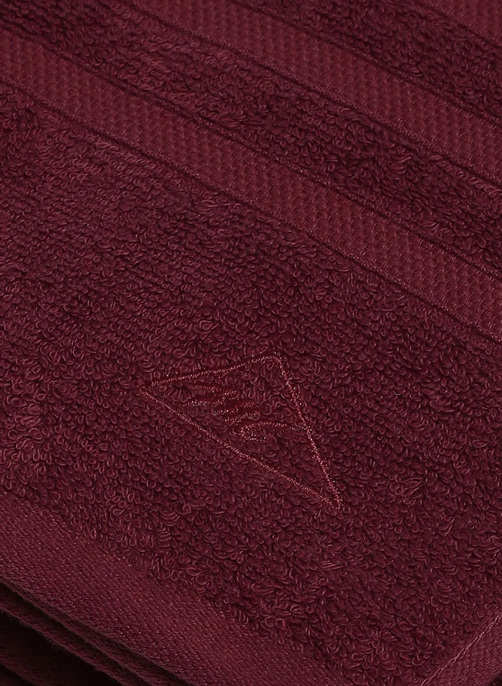 Maroon Cotton 525 GSM Bath Towel - Image 3