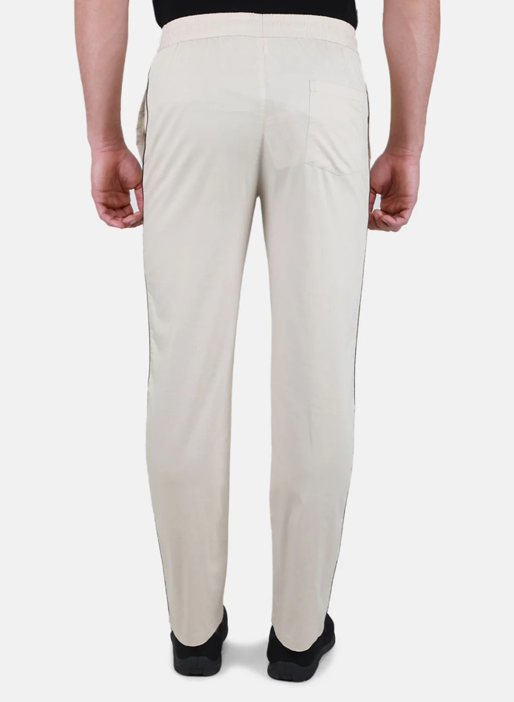 Men Beige Regular Fit Lower - Image 3